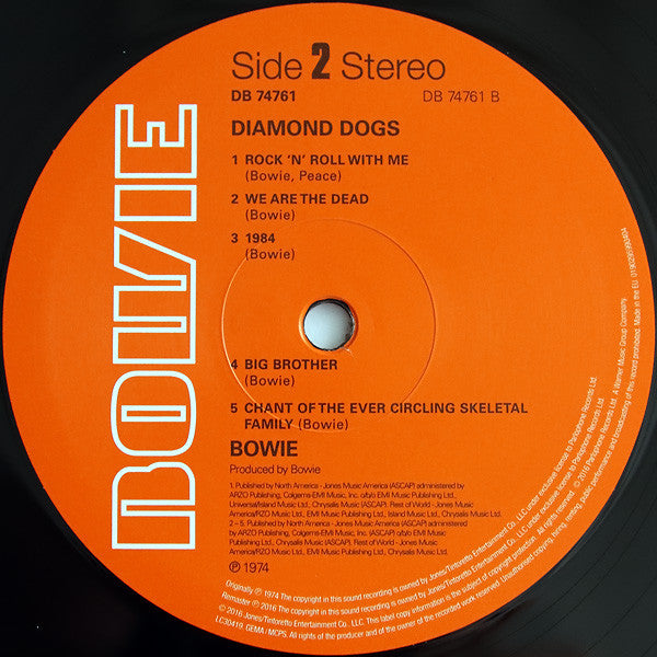 David Bowie - Diamond Dogs | Mint (M) Mint (M)