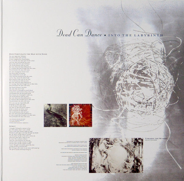 Dead Can Dance Into The Labyrinth 4AD 2xLP, Album, RE, RM Mint (M) Mint (M)