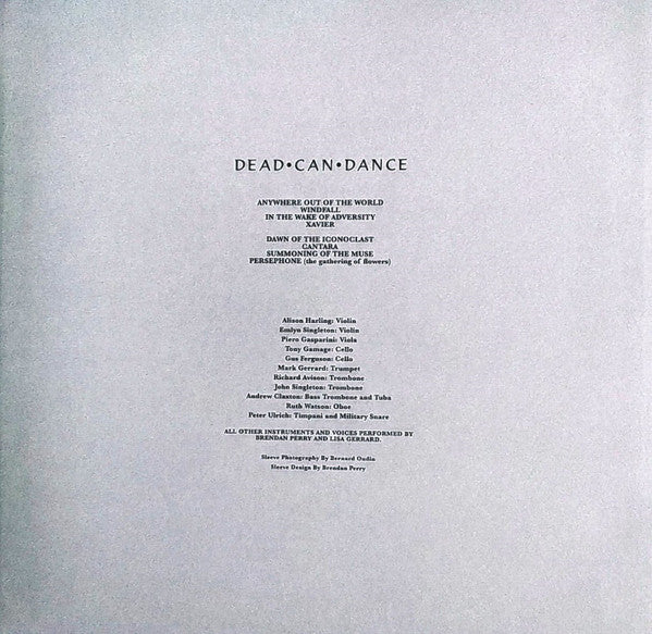 Dead Can Dance - Within The Realm Of A Dying Sun | Mint (M) Mint (M)