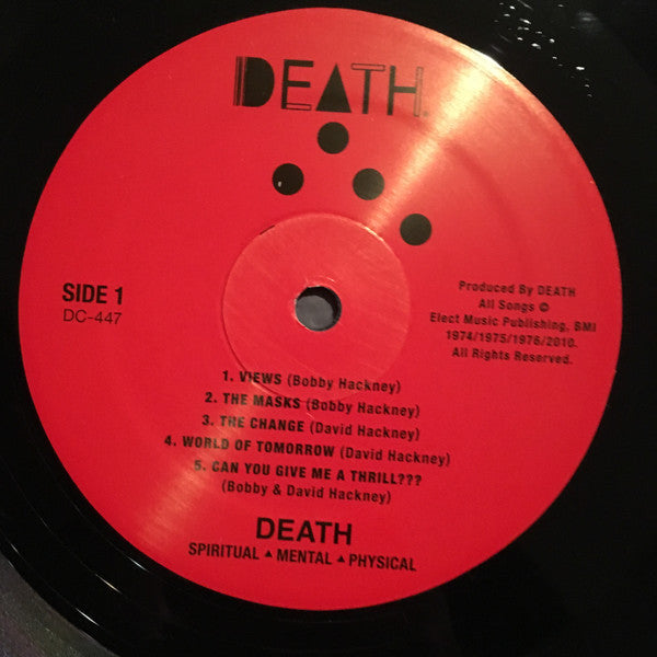 Death (8) - Spiritual | Mental | Physical (VINYL) | Mint (M) Mint (M)