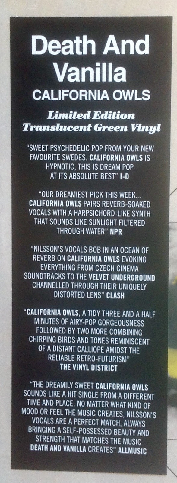 California Owls | Mint (M) Mint (M)