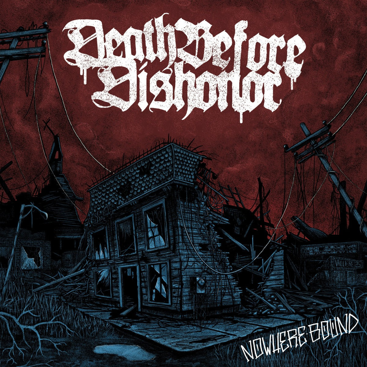 Death Before Dishonor - Nowhere Bound [Clear/Burgundy Splatter Lp] |