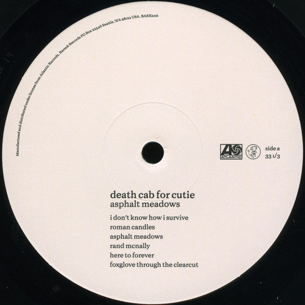 Death Cab For Cutie - Asphalt Meadows | Mint (M) Mint (M)
