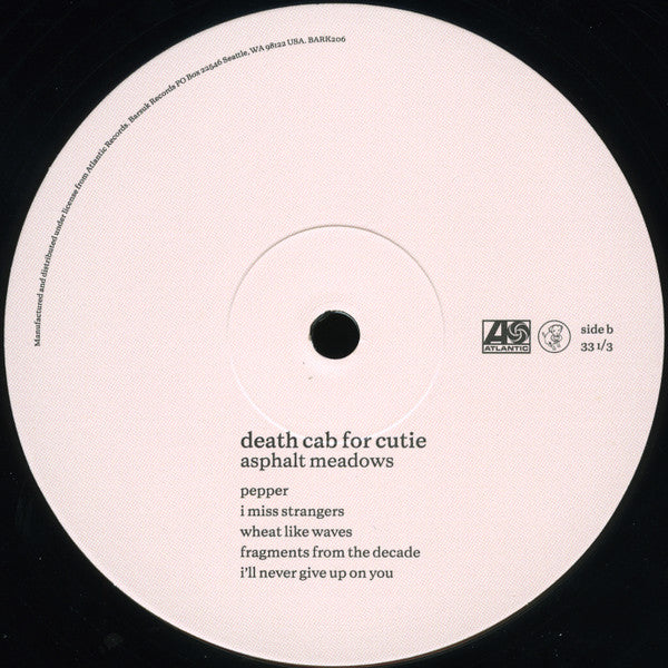 Death Cab For Cutie - Asphalt Meadows | Mint (M) Mint (M)