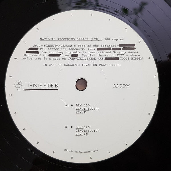 Classified Dance Test 212 (VINYL) | Mint (M) Generic
