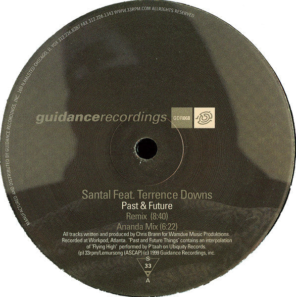 Santal - Past & Future (VINYL) | Near Mint (NM) Near Mint (NM)