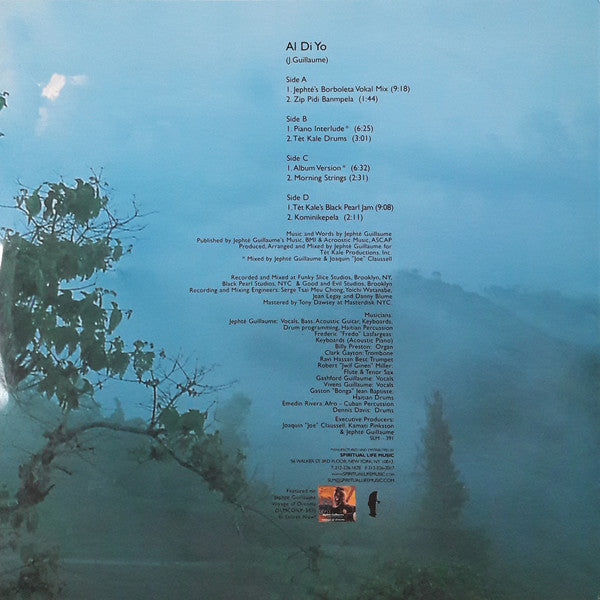 Jephté Guillaume - Al Di Yo (2xVINYL) | Near Mint (NM) Near Mint (NM)