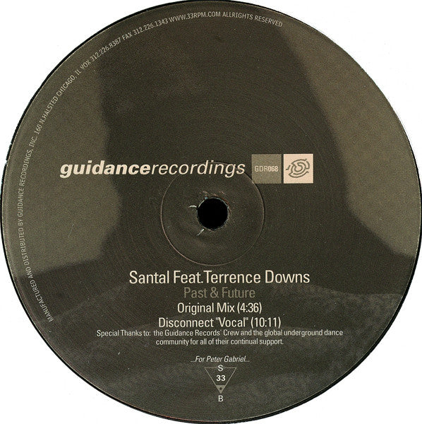 Santal - Past & Future (VINYL) | Near Mint (NM) Near Mint (NM)