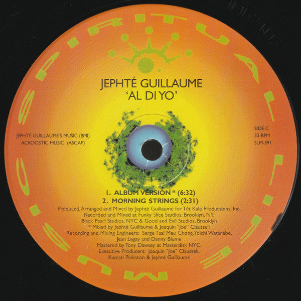 Jephté Guillaume - Al Di Yo (2xVINYL) | Near Mint (NM) Near Mint (NM)