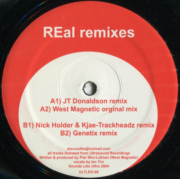 West Magnetic - REal (Remixes) (VINYL) | Near Mint (NM) Generic