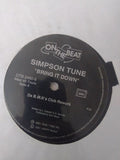 Simpson Tune - Bring It Down | Very Good Plus (VG+) Generic