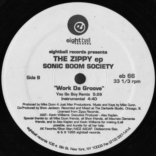 The Zippy EP | Very Good Plus (VG+) Near Mint (NM)