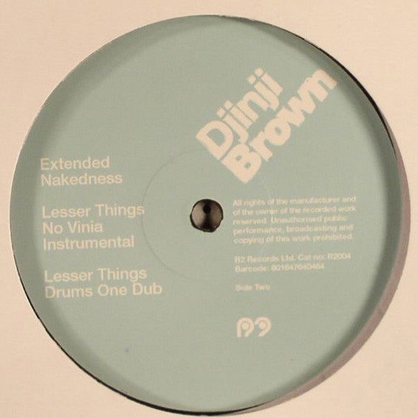 Djinji Brown - Djinji Brown EP | Very Good Plus (VG+) Generic