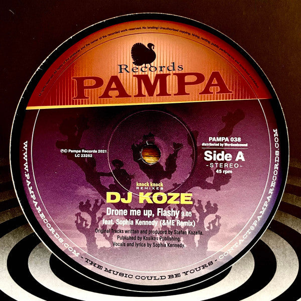 Knock Knock Remixes (VINYL) | Mint (M) Mint (M)