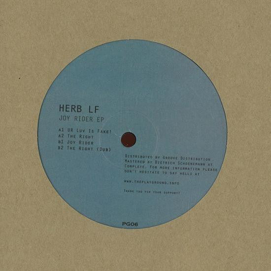 Joy Rider EP | Mint (M) Generic