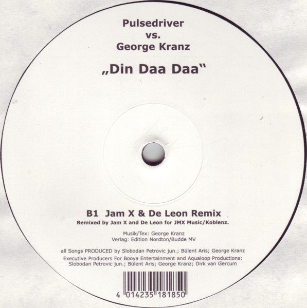 Pulsedriver - Din Daa Daa | Excellent (EX) Very Good Plus (VG+)