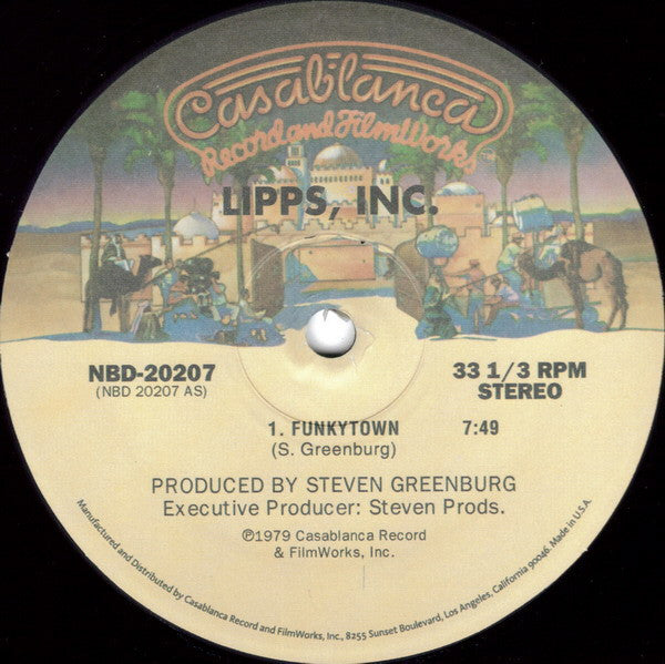 Funkytown / Flashdance... What A Feeling (VINYL - UNOFFICIAL) | Mint (M) Generic