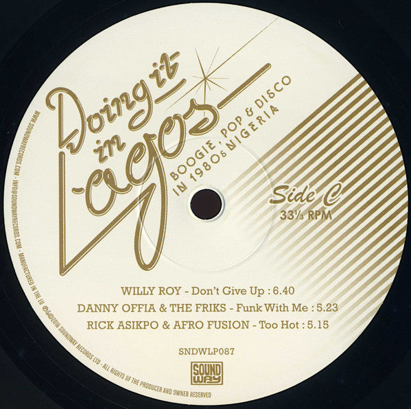 Various - Doing It In Lagos (Boogie, Pop & Disco In 1980s Nigeria) (3LP) | Mint (M) Excellent (EX)