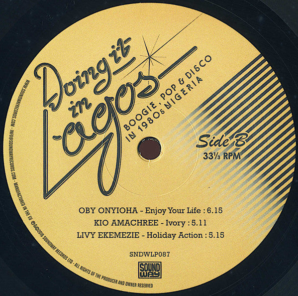 Various - Doing It In Lagos (Boogie, Pop & Disco In 1980s Nigeria) (3LP) | Mint (M) Excellent (EX)