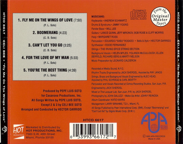 Fly Me On The Wings Of Love (CD) | Mint (M) Excellent+ (EX+)