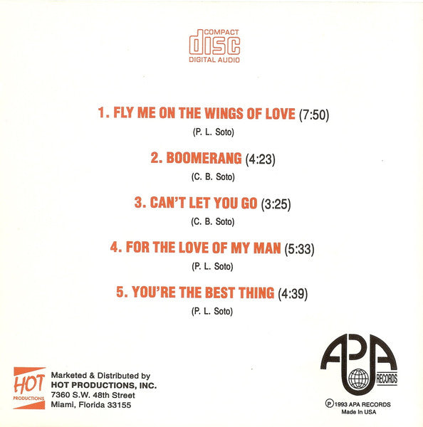 Fly Me On The Wings Of Love (CD) | Mint (M) Excellent+ (EX+)