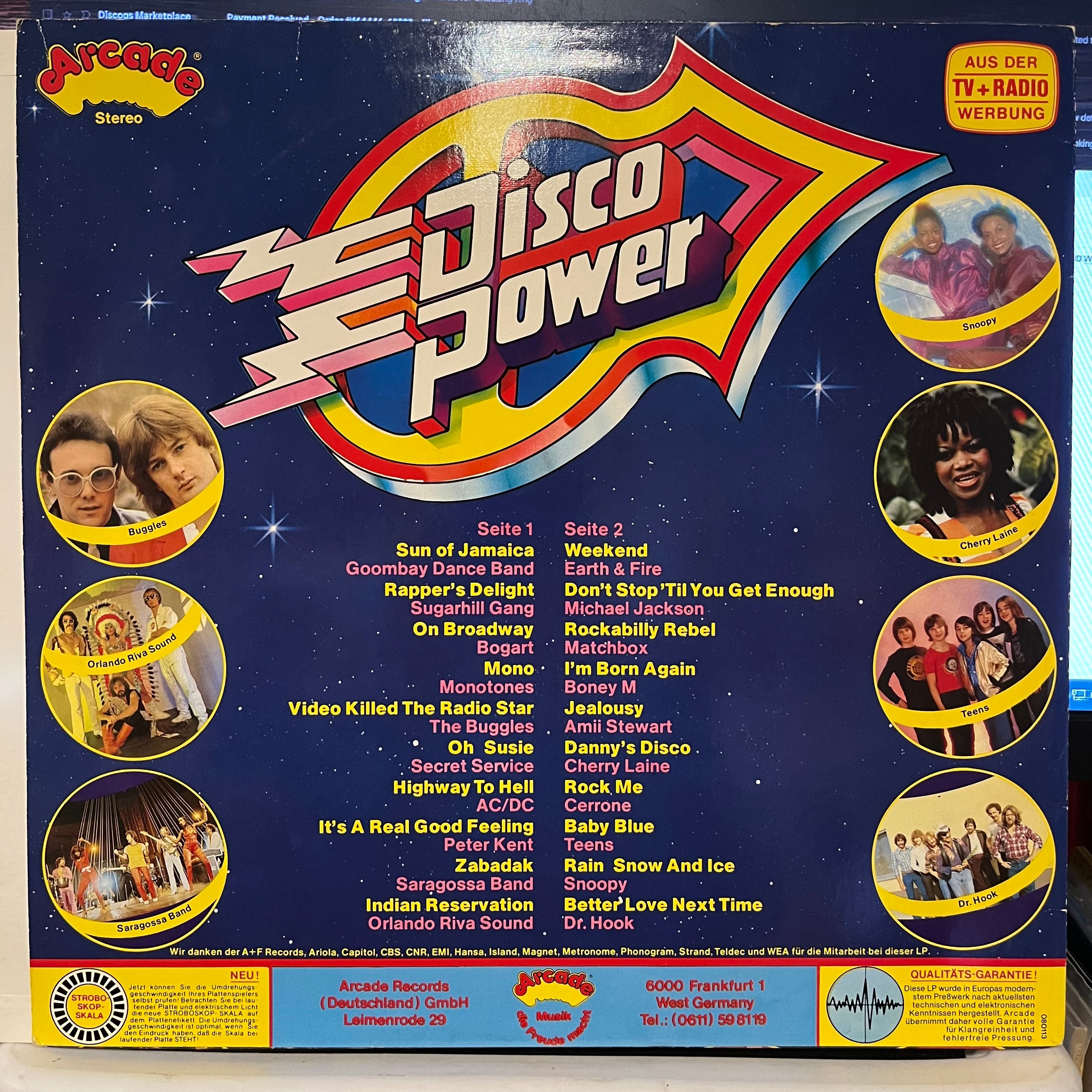 Various - Disco Power | Excellent (EX) Excellent (EX)