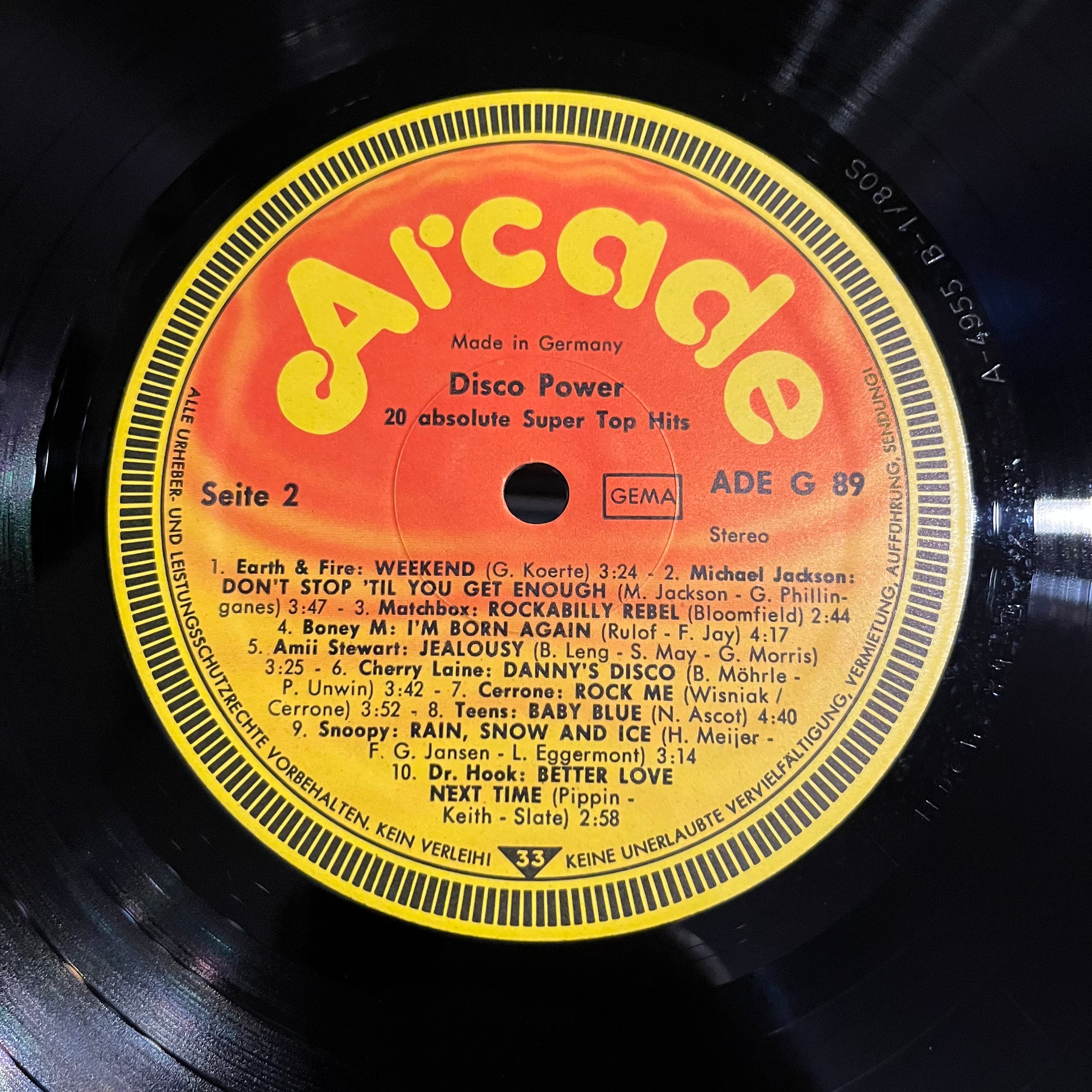 Various - Disco Power | Excellent (EX) Excellent (EX)