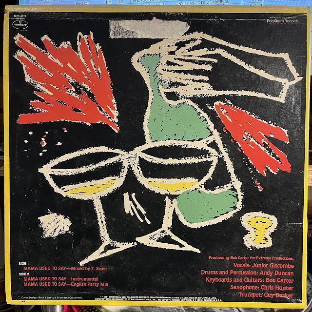 Junior (2) - Mama Used To Say (VINYL) | Excellent (EX) Very Good Plus (VG+)