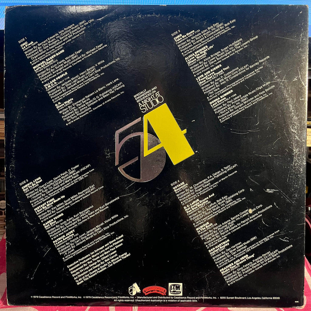 Various - A Night At Studio 54 | Excellent (EX) Very Good (VG)