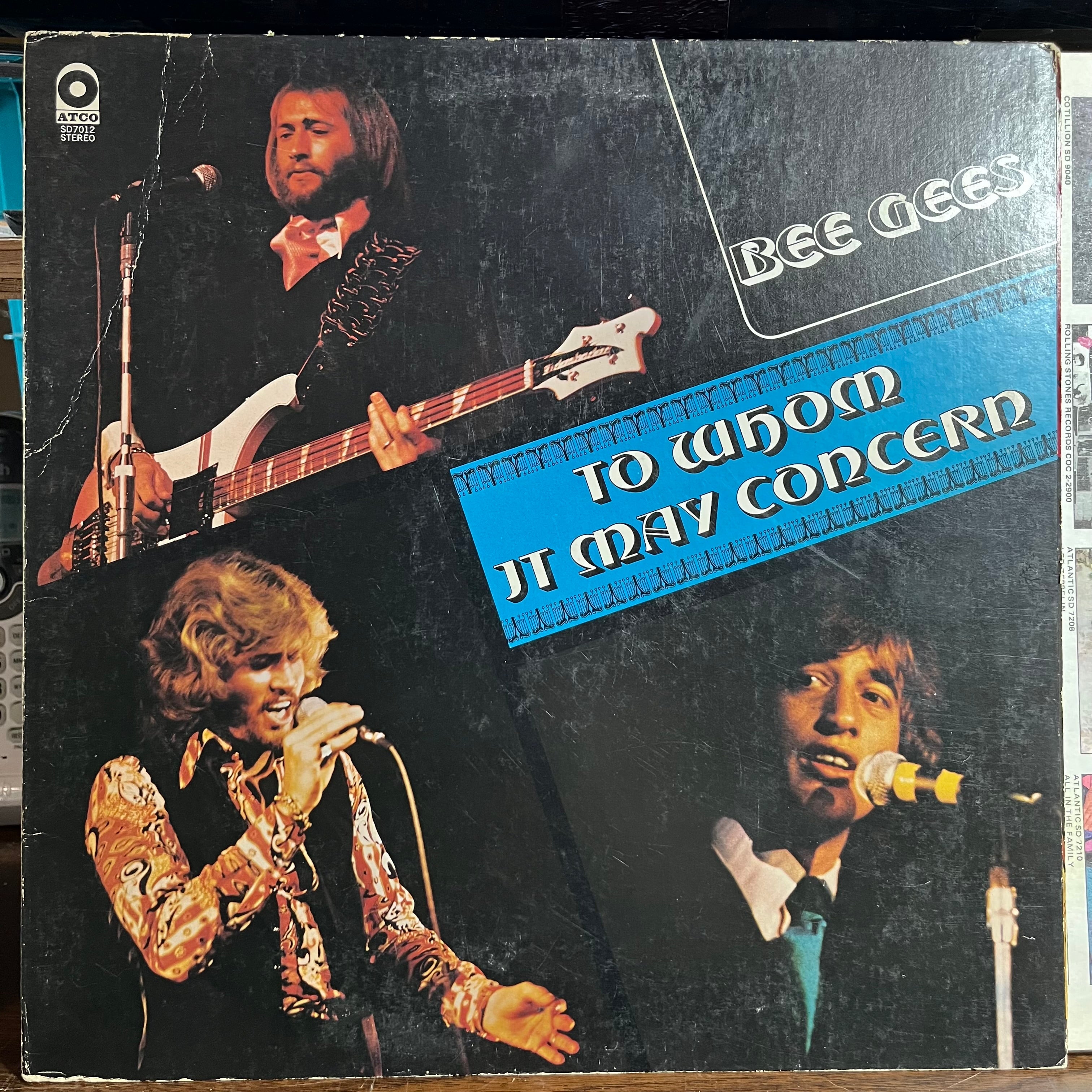 Bee Gees - To Whom It May Concern (VINYL) | Excellent (EX) Very Good Plus (VG+)