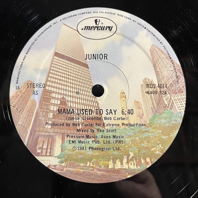 Junior (2) - Mama Used To Say (VINYL) | Excellent (EX) Very Good Plus (VG+)