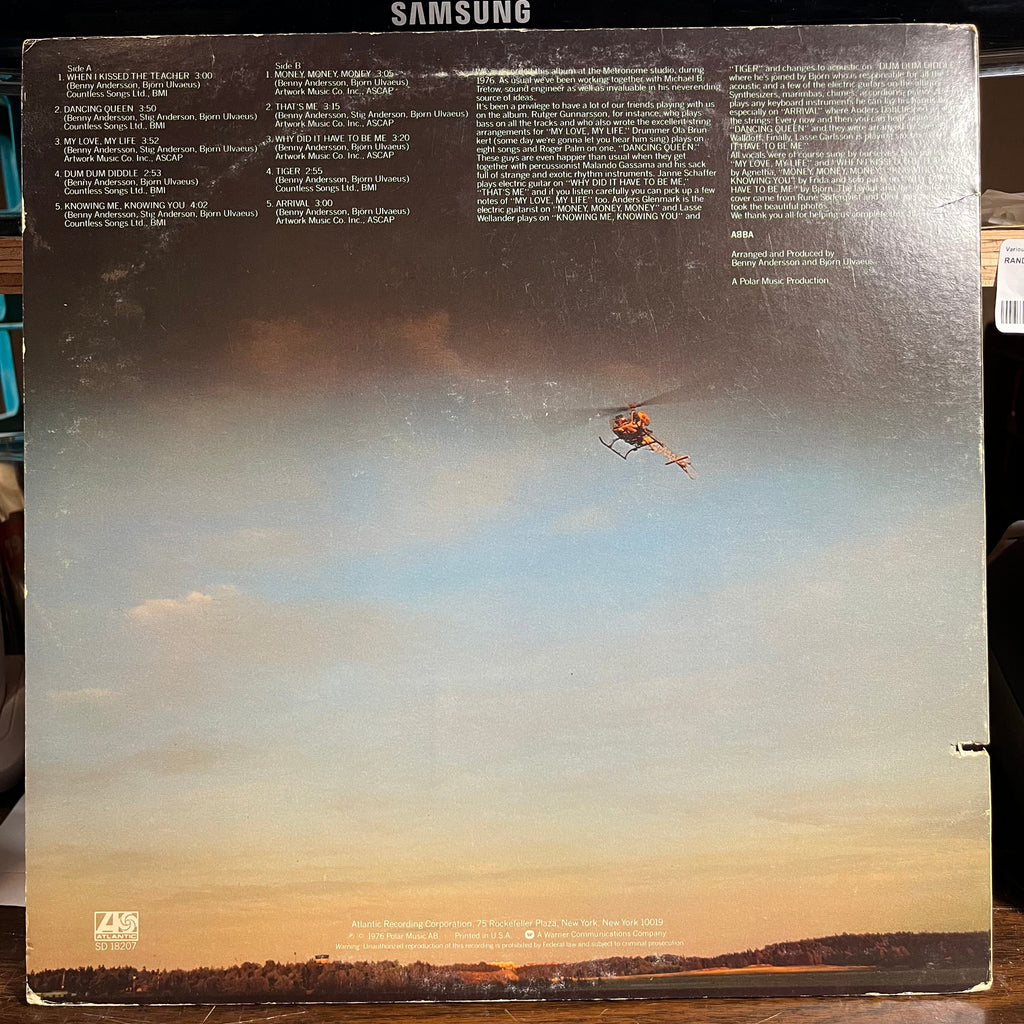 ABBA - Arrival (VINYL) | Near Mint- (NM-) Very Good Plus (VG+)