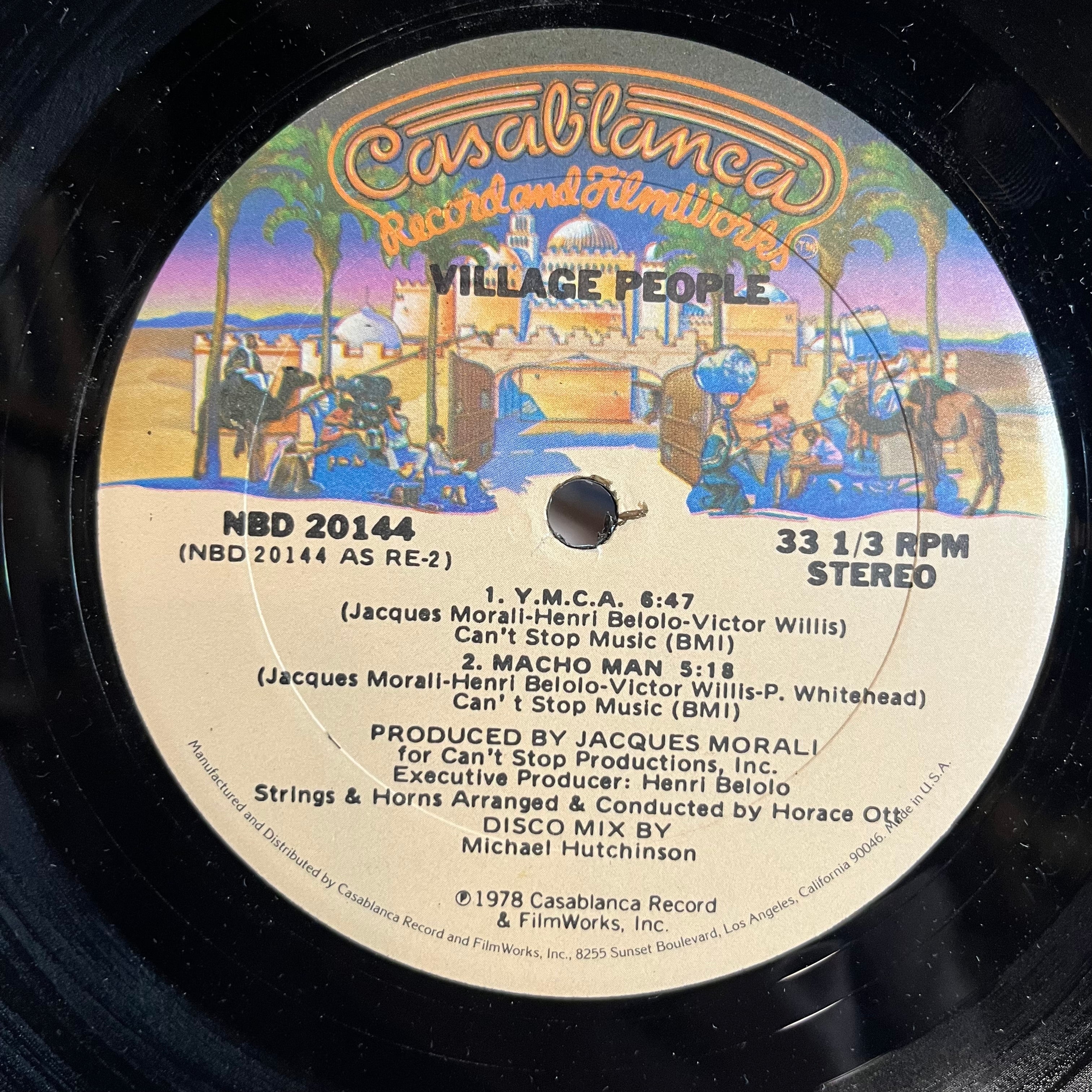 Village People - Y.M.C.A. / Macho Man (VINYL) | Near Mint- (NM-) Excellent (EX)