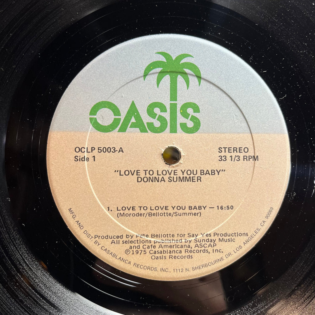 Donna Summer - Love To Love You Baby (VINYL) | Near Mint- (NM-) Very Good Plus (VG+)