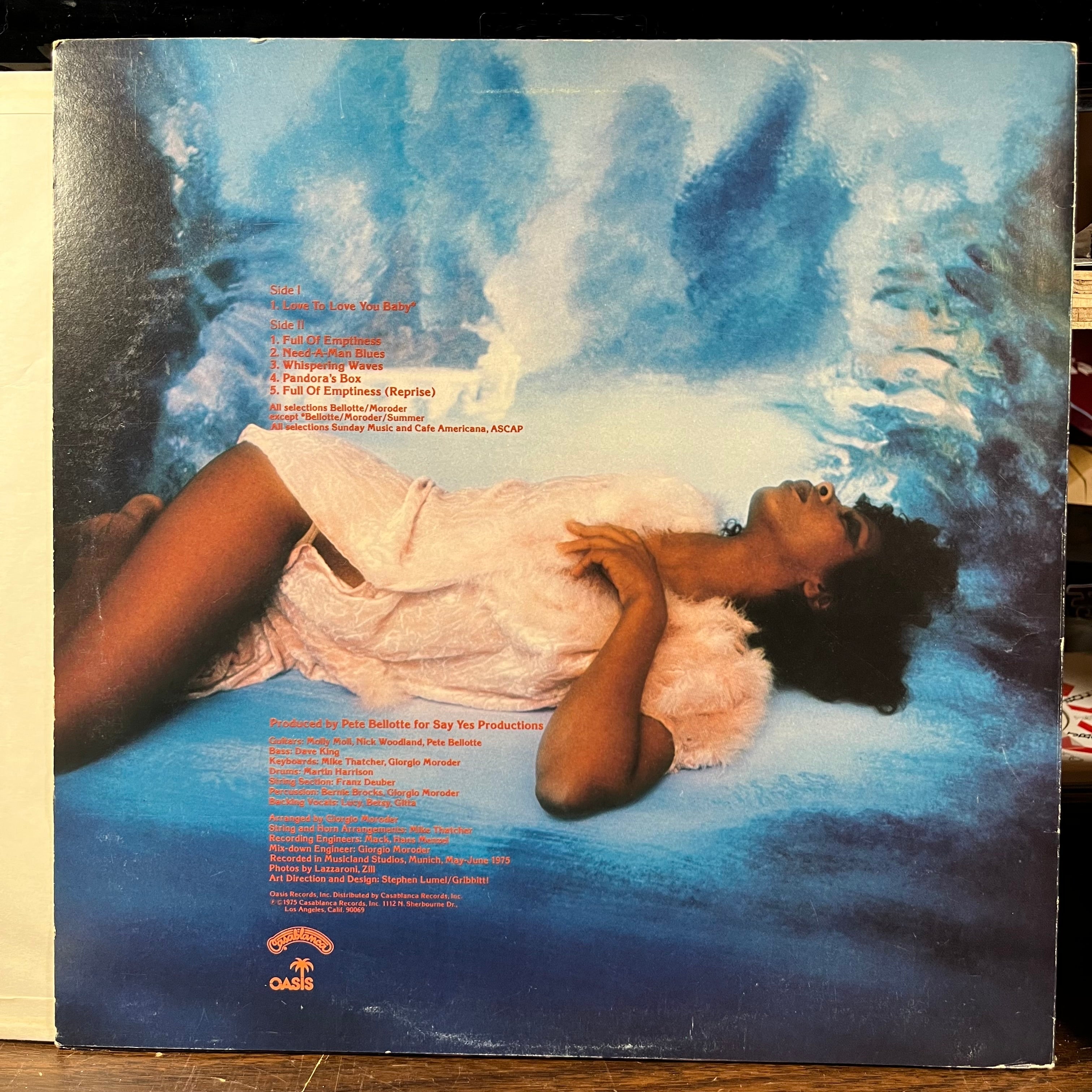 Donna Summer - Love To Love You Baby (VINYL) | Near Mint- (NM-) Very Good Plus (VG+)