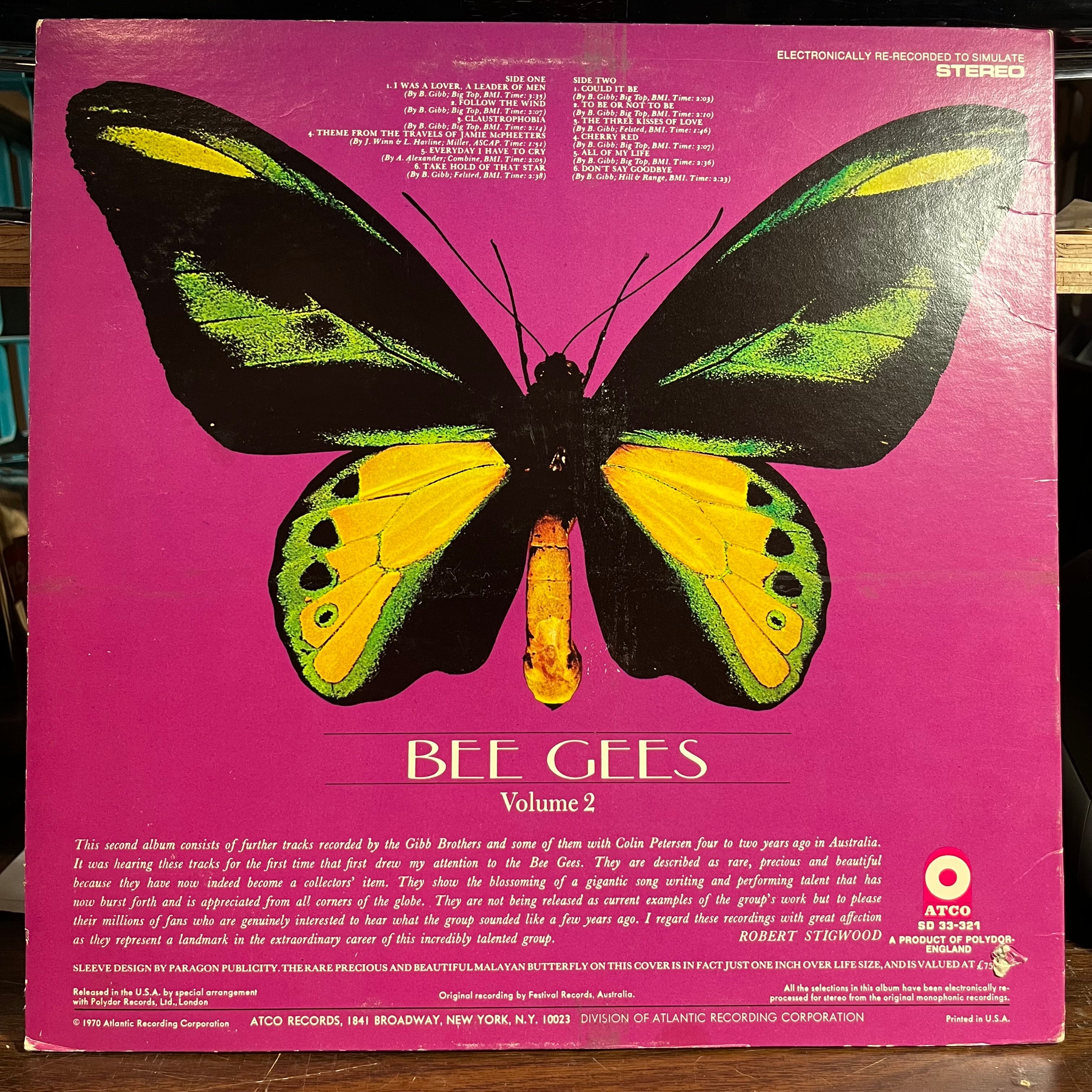Bee Gees - Rare, Precious & Beautiful Volume 2 (VINYL) | Near Mint (NM) Excellent (EX)