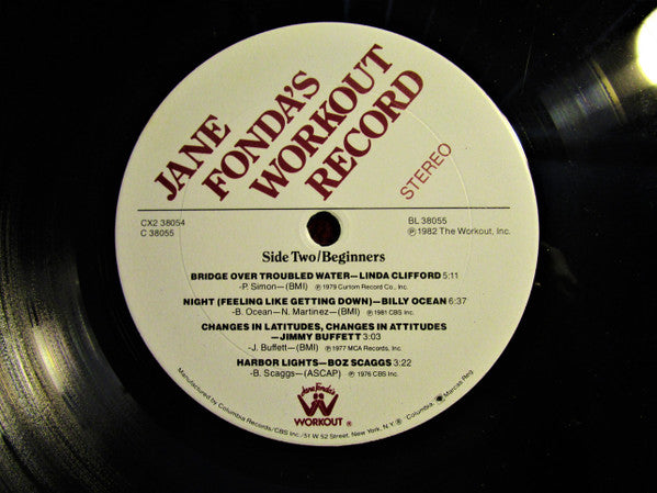 Various - Jane Fonda's Workout Record (VINYL) | Near Mint (NM) Near Mint (NM)
