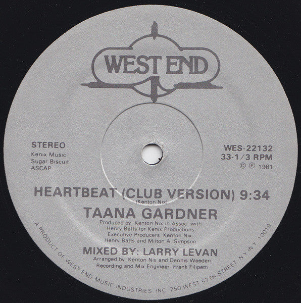Taana Gardner - Heartbeat | Near Mint (NM) Generic