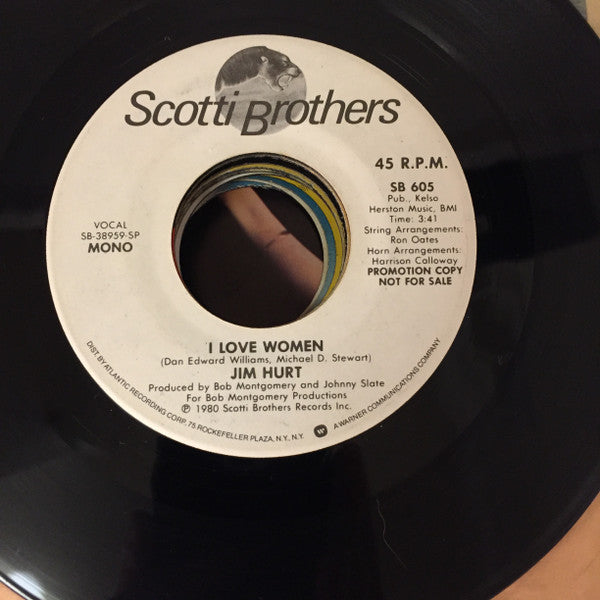 Jim Hurt - I Love Women *45RPM* | Near Mint (NM) Generic