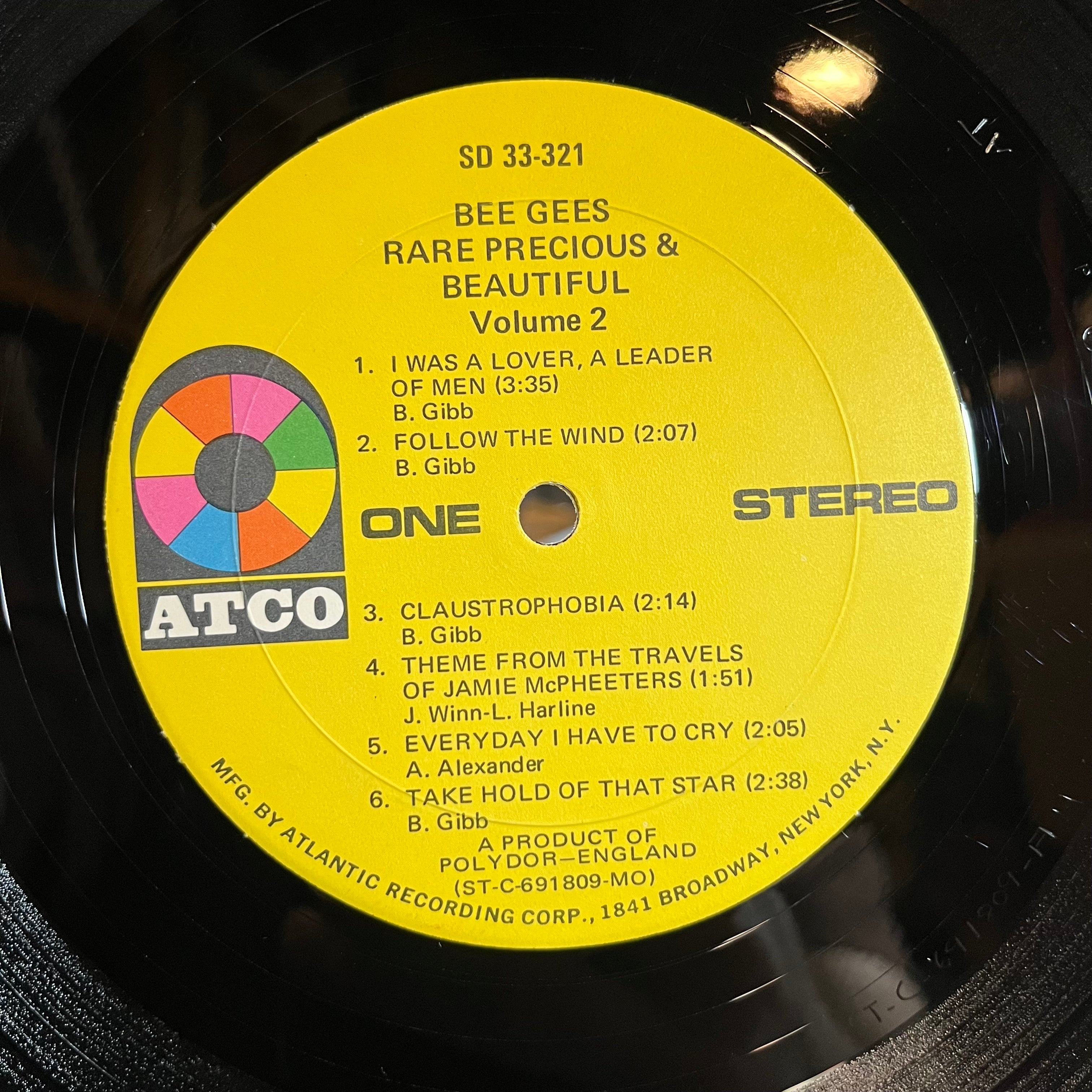 Bee Gees - Rare, Precious & Beautiful Volume 2 (VINYL) | Near Mint (NM) Excellent (EX)