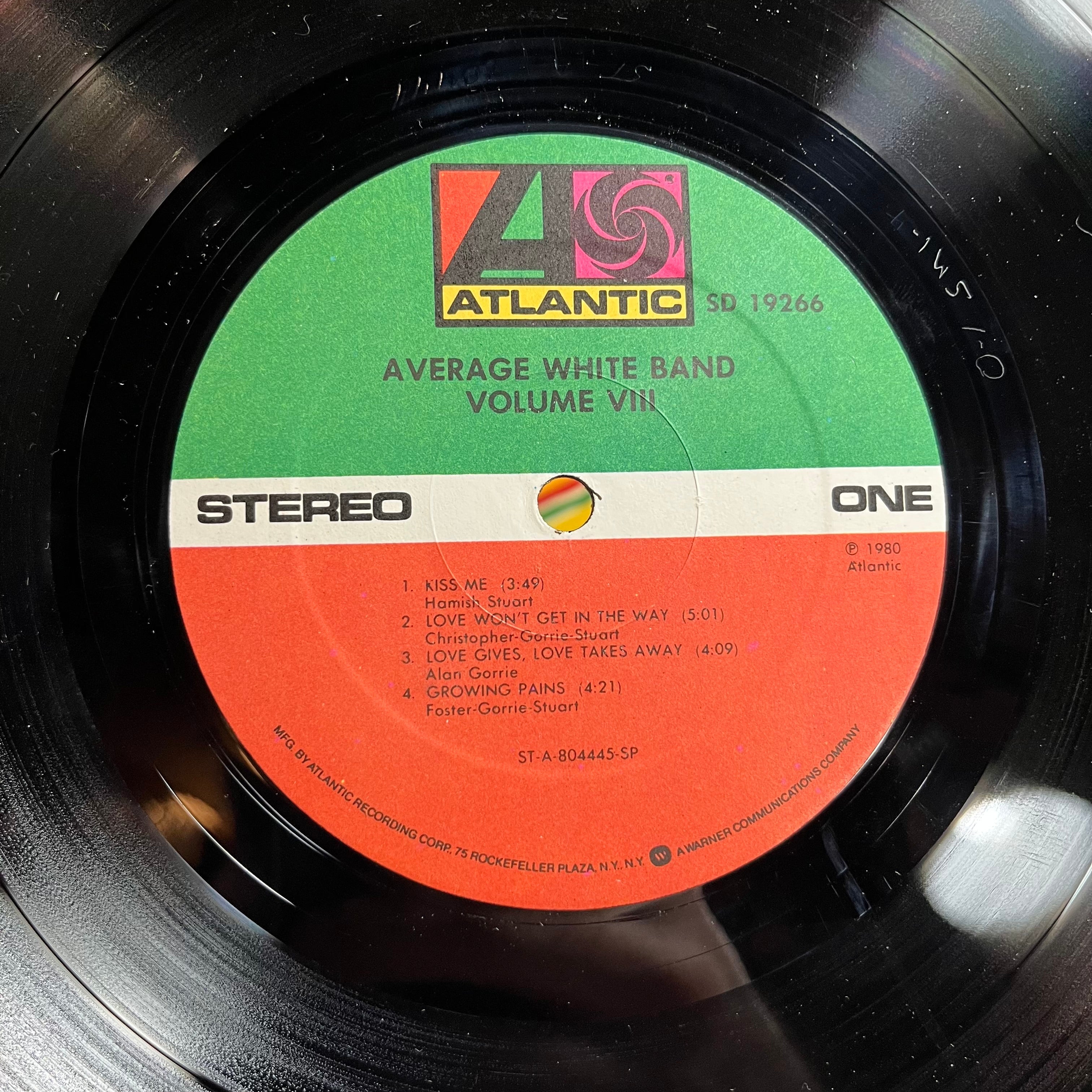 Average White Band - Volume VIII (VINYL) | Near Mint (NM) Near Mint (NM)