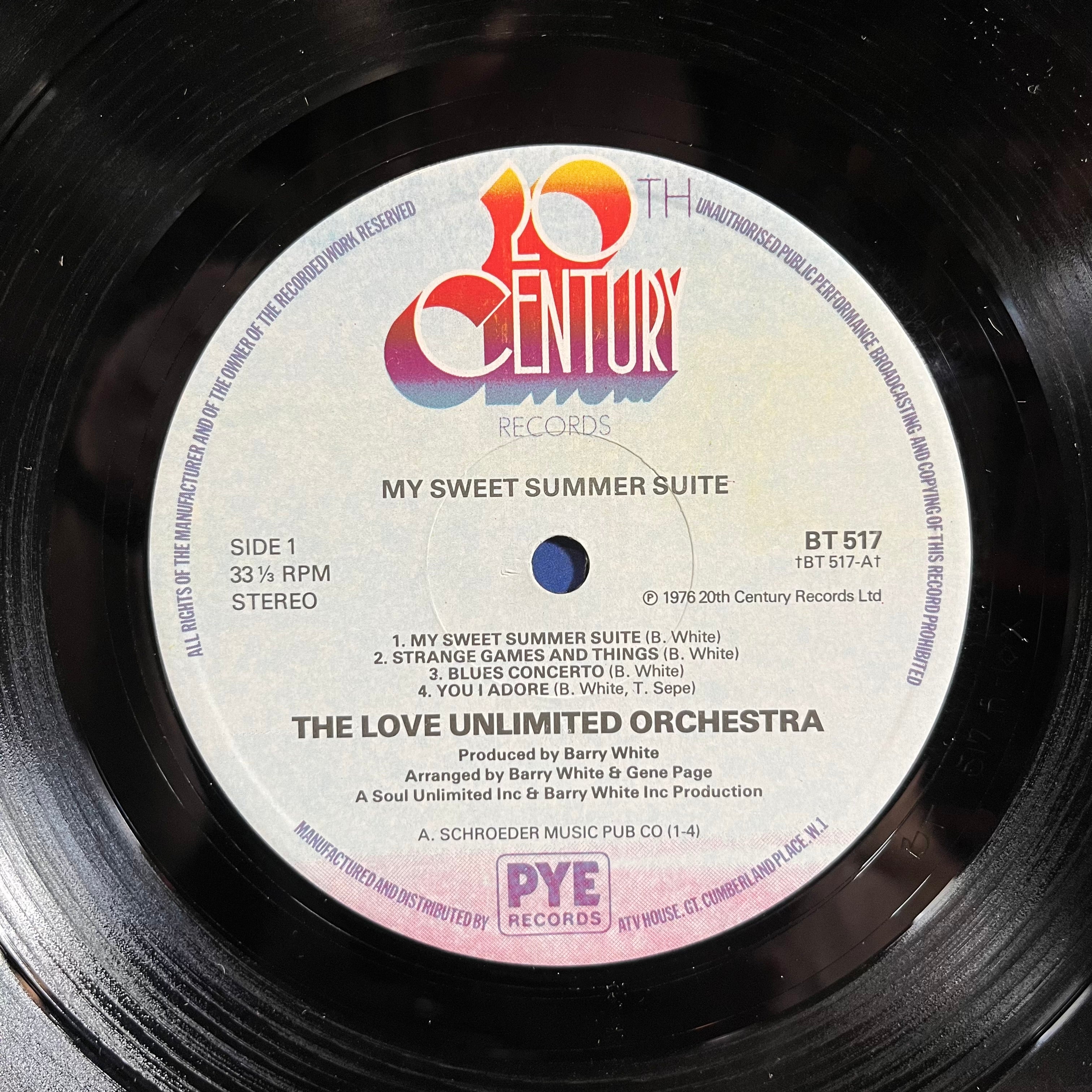 Love Unlimited Orchestra - My Sweet Summer Suite (12") | Near Mint (NM) Near Mint (NM)
