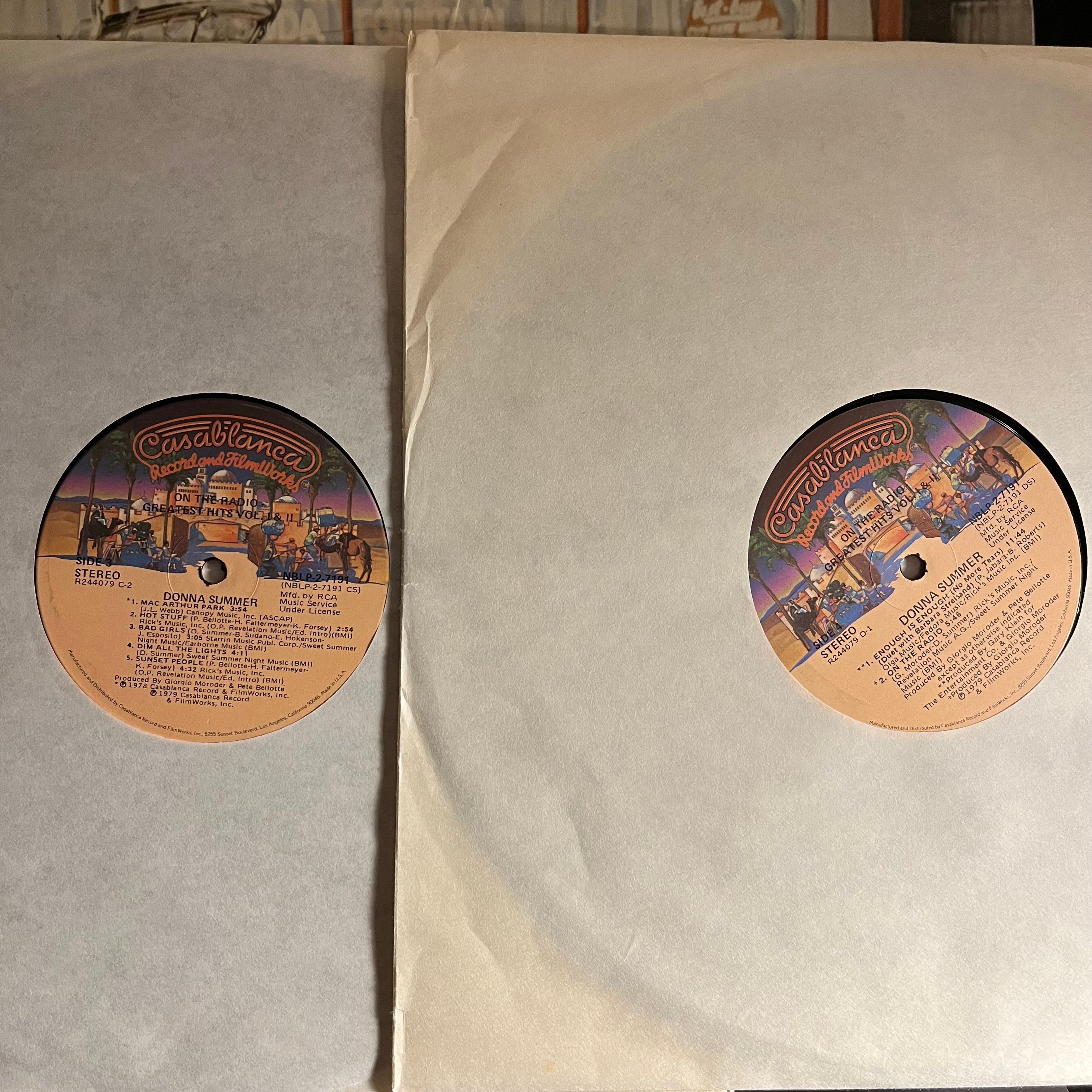 Donna Summer - On The Radio: Greatest Hits Vol. 1 & 2 *CLUB/RCA* | Near Mint (NM) Near Mint (NM)
