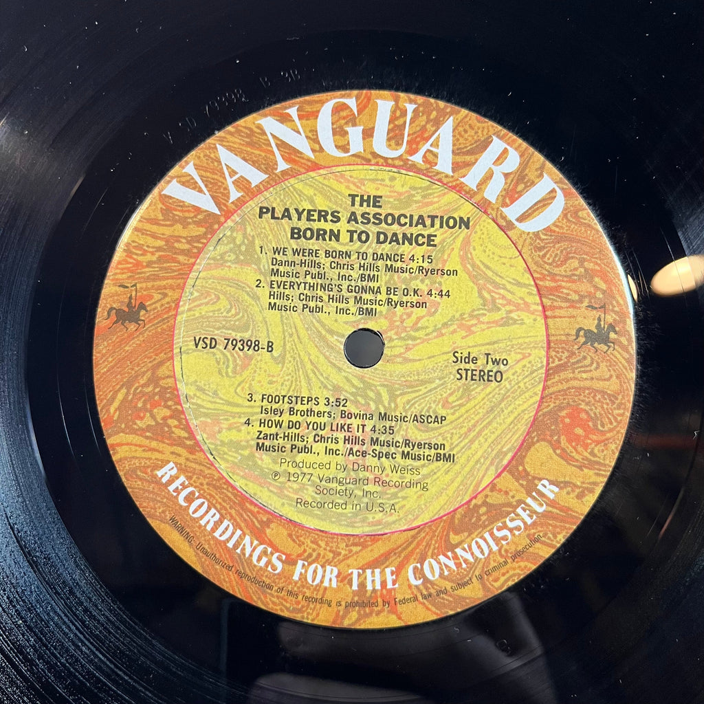 The Players Association - Born To Dance (LP) | Near Mint (NM) Near Mint (NM)