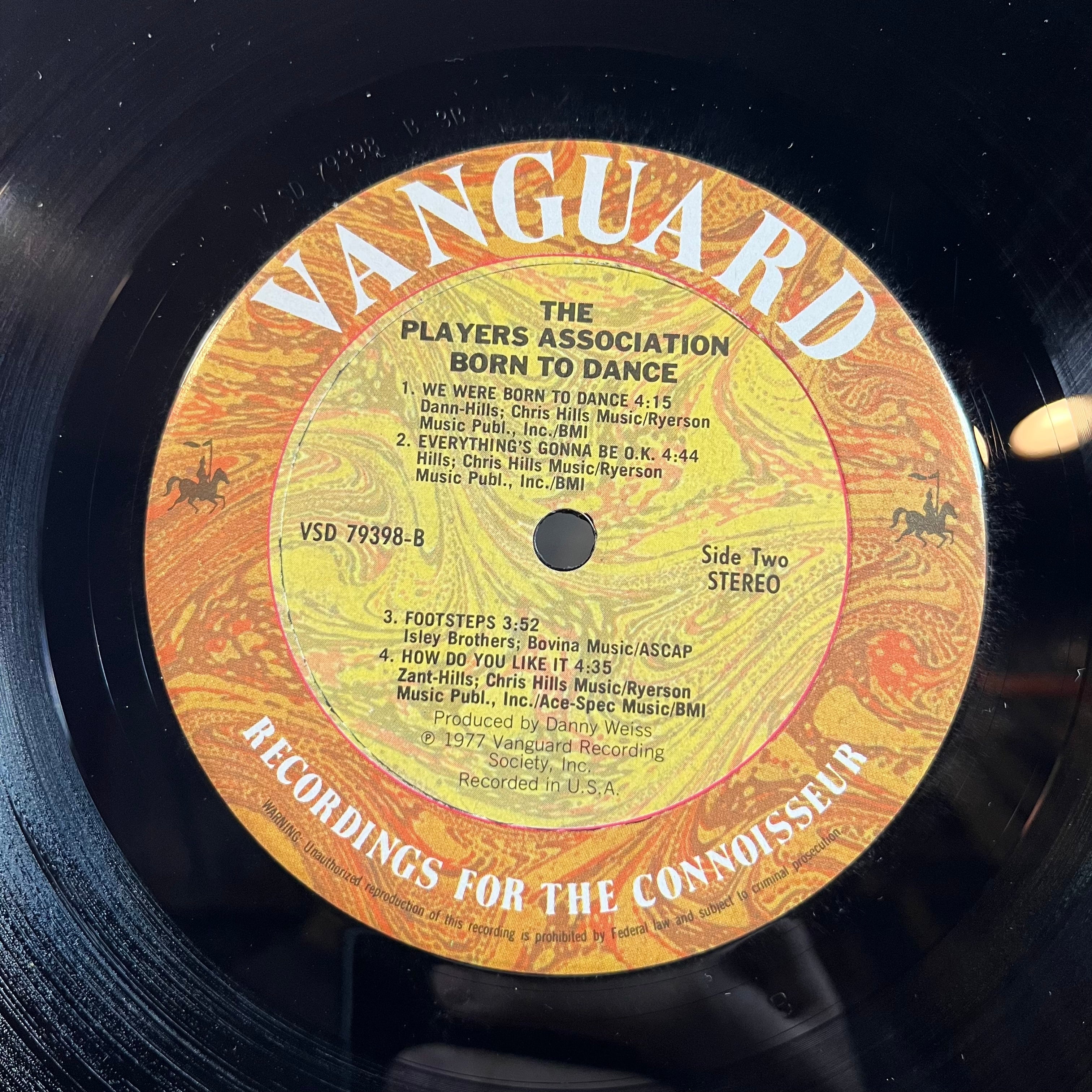 The Players Association - Born To Dance (LP) | Near Mint (NM) Near Mint (NM)