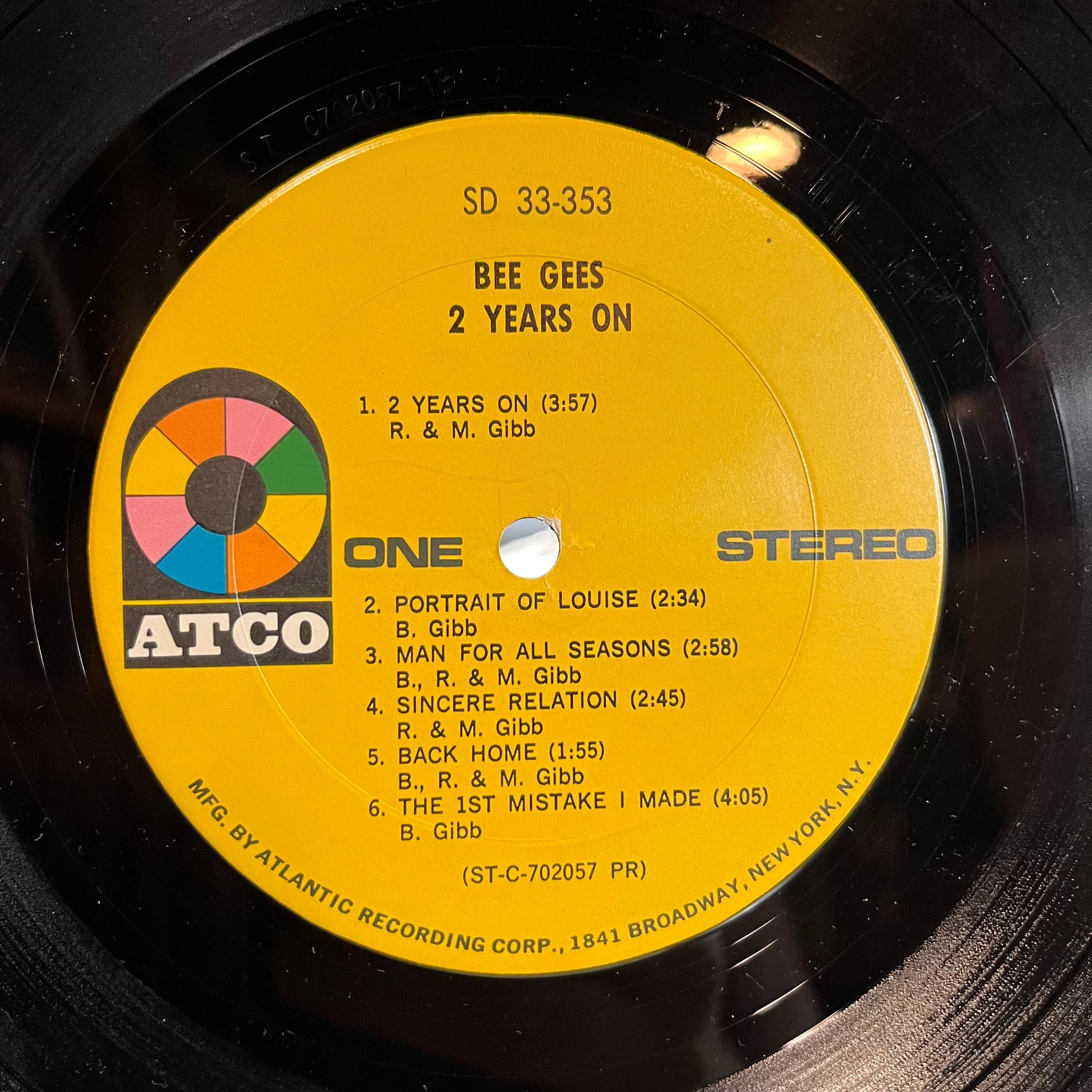 Bee Gees - 2 Years On (VINYL) | Very Good Plus (VG+) Very Good (VG)