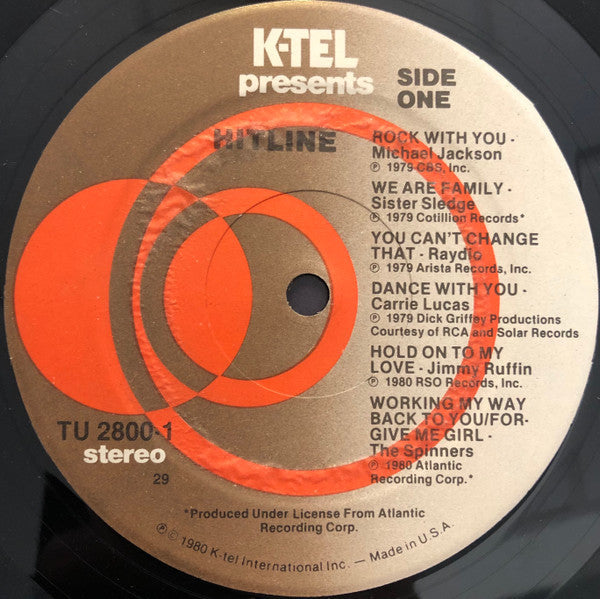 Various - Hitline | Very Good Plus (VG+) Very Good Plus (VG+)