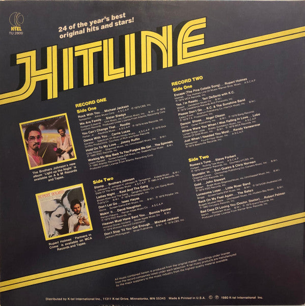 Various - Hitline | Very Good Plus (VG+) Very Good Plus (VG+)
