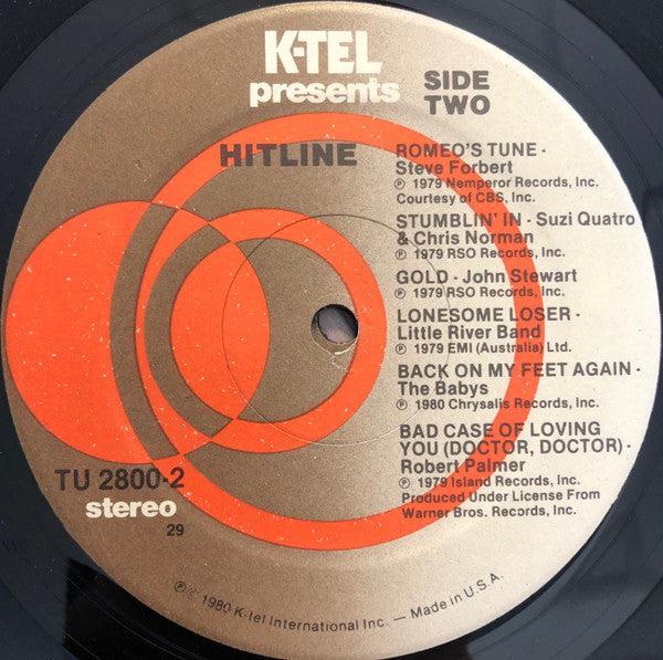 Various - Hitline | Very Good Plus (VG+) Very Good Plus (VG+)