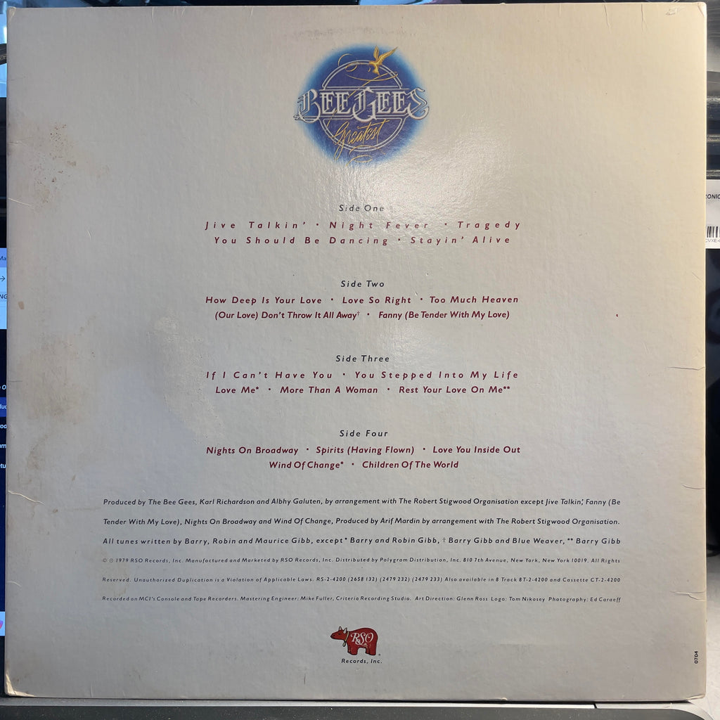 Bee Gees - Bee Gees Greatest (VINYL) | Very Good (VG) Excellent (EX)